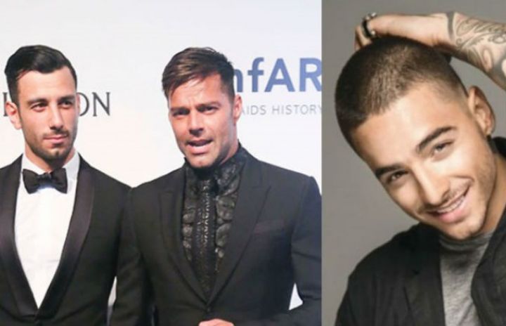 El novio de Ricky Martin, celoso de Maluma El novio de Ricky Martin, celoso de Maluma